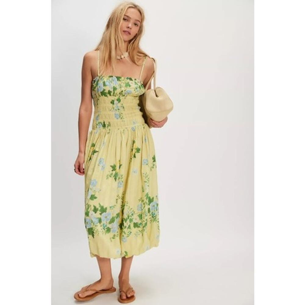 Free People Annalise Midi Dress, NWT, Size M
